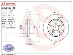 BREMBO 08.B493.10