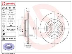 BREMBO 08.B741.41