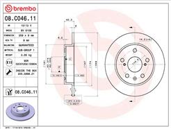 BREMBO 08.C046.11