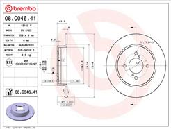 BREMBO 08.C046.41