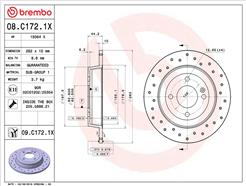 BREMBO 08.C172.1X