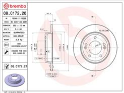 BREMBO 08.C172.21