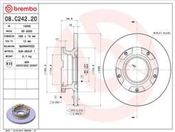 BREMBO 08.C242.20