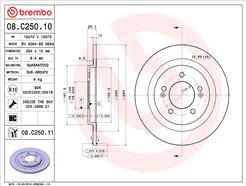 BREMBO 08.C250.11