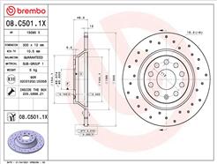 BREMBO 08.C501.1X