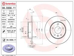 BREMBO 08.C656.11
