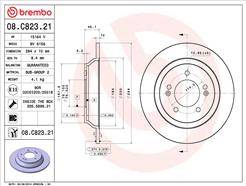 BREMBO 08.C823.21