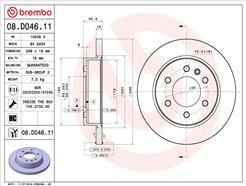 BREMBO 08.D046.11