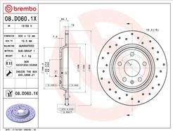 BREMBO 08.D060.1X