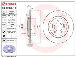 BREMBO 08.D086.11