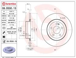 BREMBO 08.D530.13