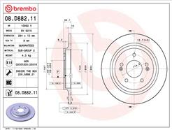 BREMBO 08.D882.11
