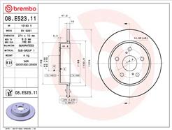 BREMBO 08.E523.11