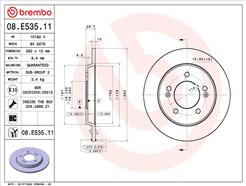 BREMBO 08.E535.11