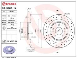 BREMBO 08.N267.1X