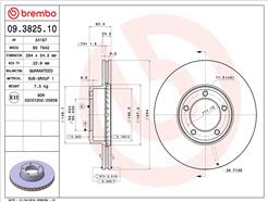 BREMBO 09.3825.10