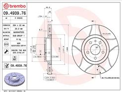 BREMBO 09.4939.76