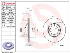 BREMBO 09.5004.10