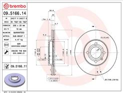 BREMBO 09.5166.11