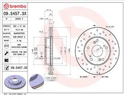 BREMBO 09.5457.3X