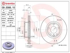 BREMBO 09.5566.10