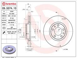 BREMBO 09.5574.10
