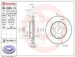 BREMBO 09.5584.11