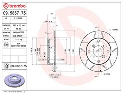 BREMBO 09.5857.75