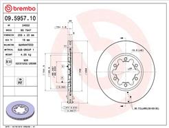 BREMBO 09.5957.10