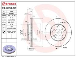BREMBO 09.6753.30