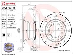 BREMBO 09.6763.60