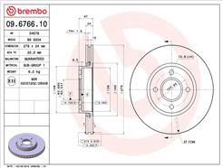 BREMBO 09.6766.10