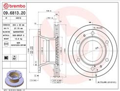 BREMBO 09.6813.20