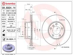BREMBO 09.6924.11