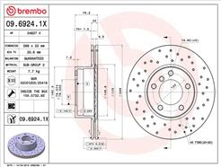 BREMBO 09.6924.1X