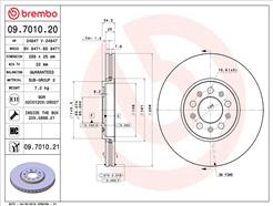 BREMBO 09.7010.21