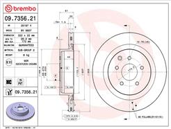 BREMBO 09.7356.21