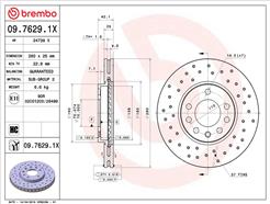 BREMBO 09.7629.1X