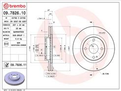 BREMBO 09.7826.10