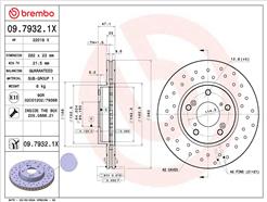 BREMBO 09.7932.1X