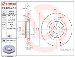 BREMBO 09.8004.51