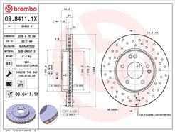 BREMBO 09.8411.1X