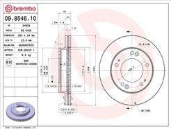 BREMBO 09.8546.10