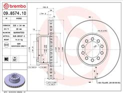 BREMBO 09.8574.10