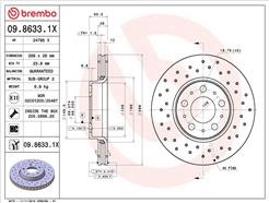 BREMBO 09.8633.1X