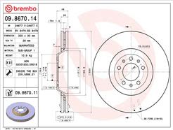 BREMBO 09.8670.11