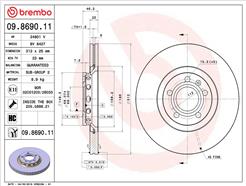 BREMBO 09.8690.11