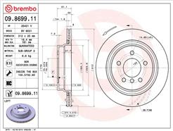BREMBO 09.8699.11