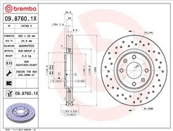 BREMBO 09.8760.1X