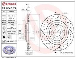 BREMBO 09.8842.2X
